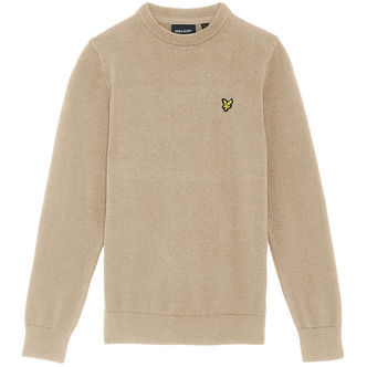Lyle & Scott Bluse - Strik - Stone