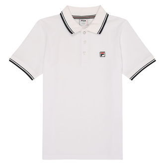 Fila Polo - Piqué - Biella - Bright White m. Logo