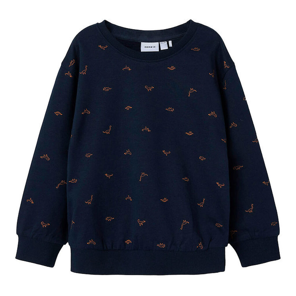 Name It Sweatshirt - NmmTroy - Dark Sapphire