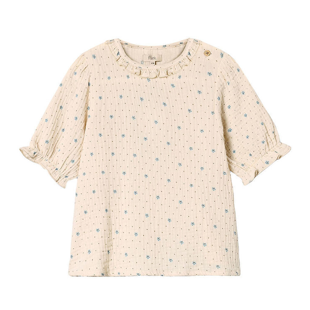 Fliink T-shirt - Blooming - Sandshell AOP