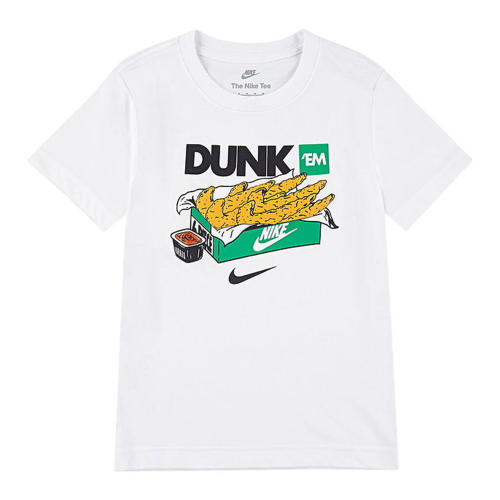 Nike T-shirt - Dunk Em Tenders - Hvid