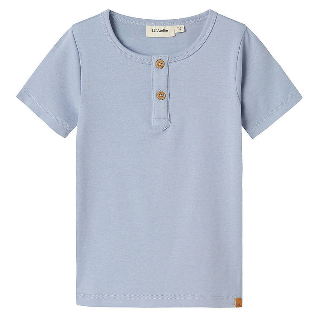 Lil Atelier T-shirt - NmmLalo - Zen Blue