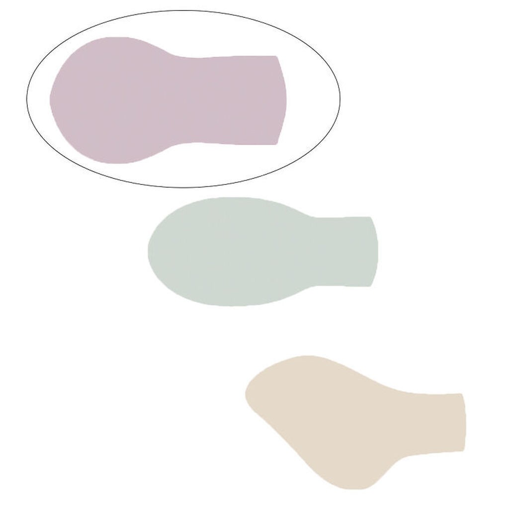 BIBS X Liberty Colour Sutter - 2-pak - Str. 1 - Rund - Capel/Dus