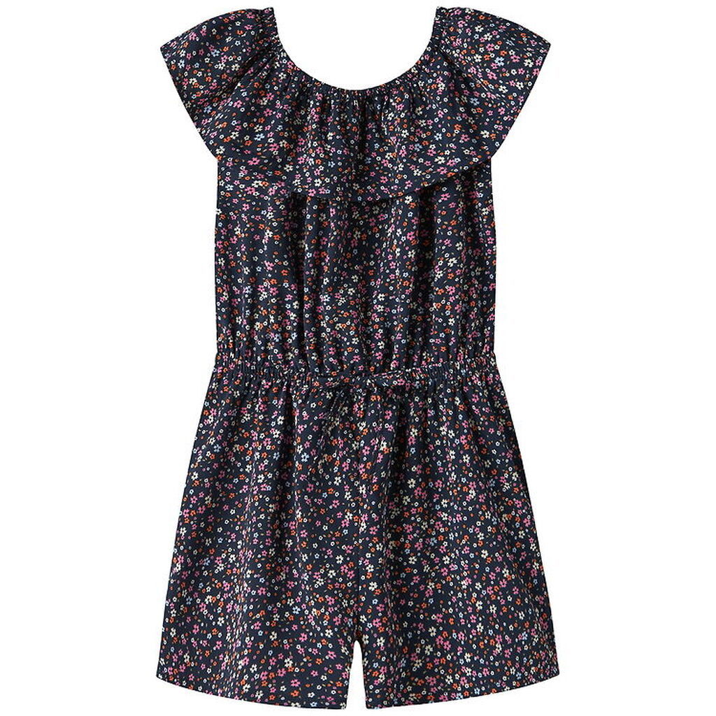 Name It Buksedragt - NmfVinaya - Navy Blazer/Color Flower