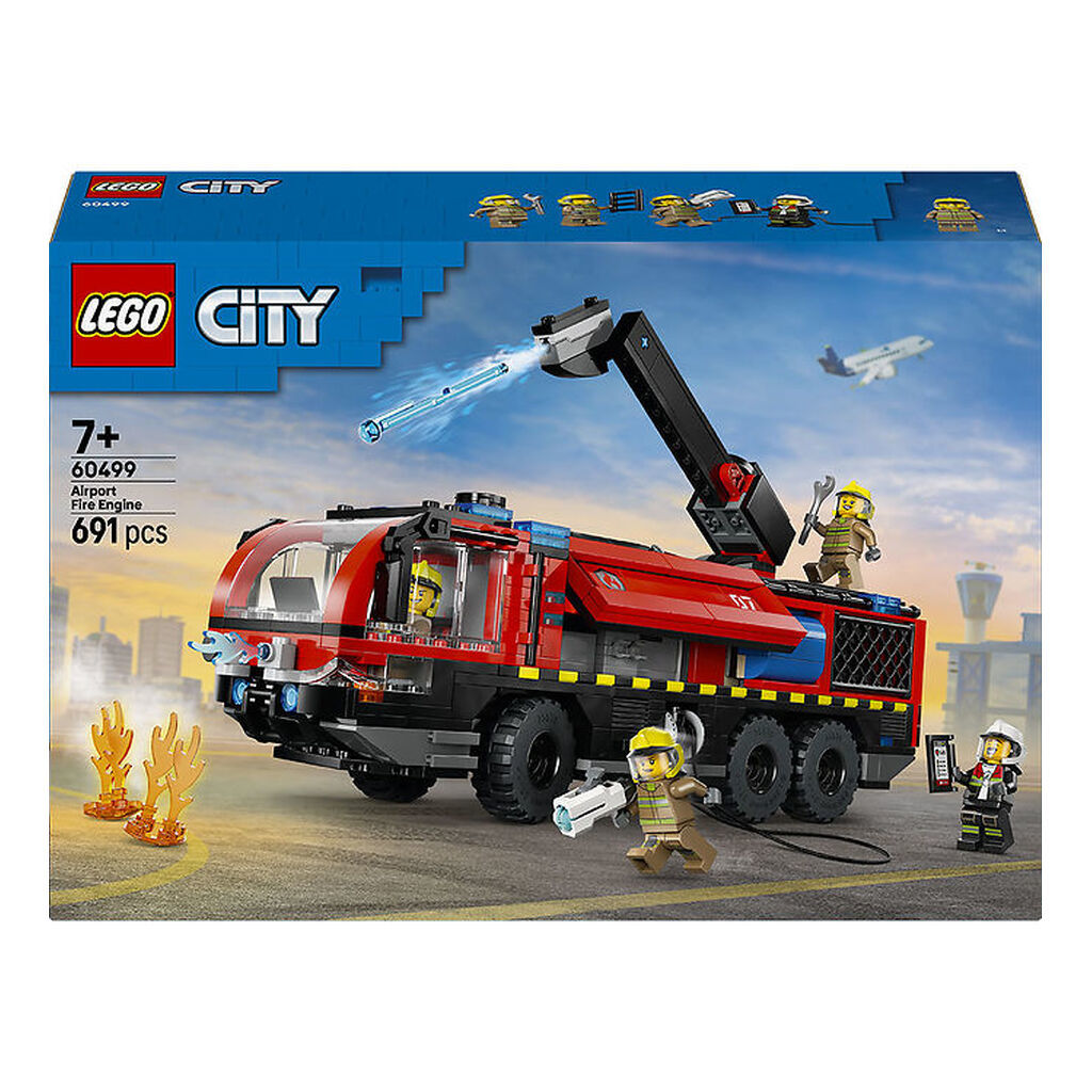 LEGOÂ® City - Lufthavsbrandbil 60499 - 691 Dele