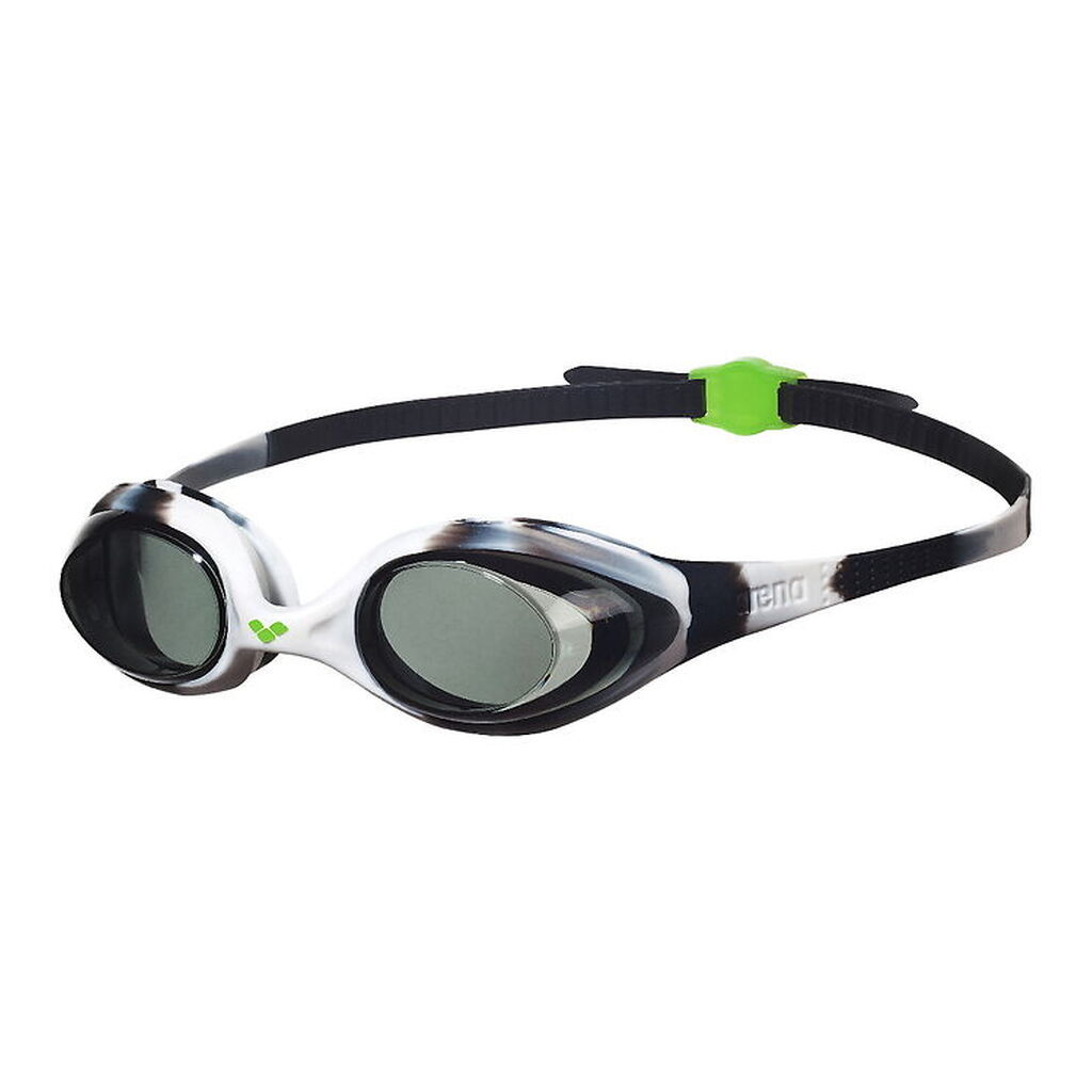 Arena Svømmebriller - Spider JR - Sort/Hvid/Transparent