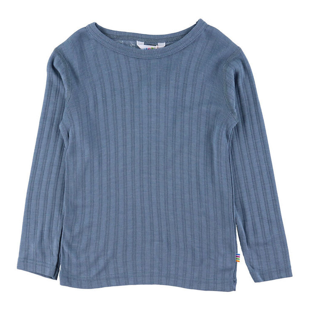 Joha Bluse - Uld/Silke - Blå