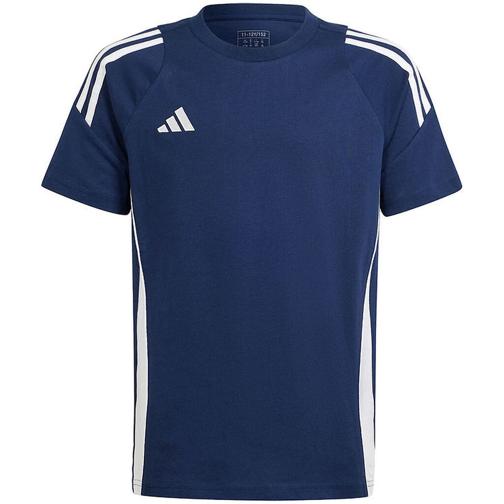 adidas Performance T-shirt - Tiro 24 SWTEEY - Blå/Hvid