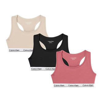 Calvin Klein Toppe - 3-pak - Brandied Apricot/Whitecap Gray/Sort