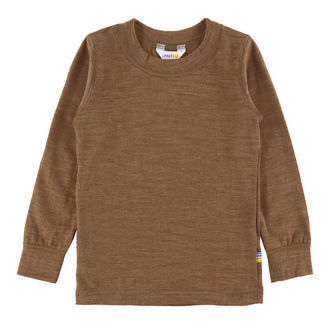 Joha Bluse - Uld - Varm Brun