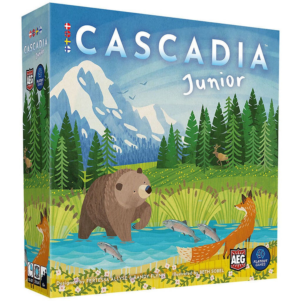 Asmodee Spil - Cascadia Junior