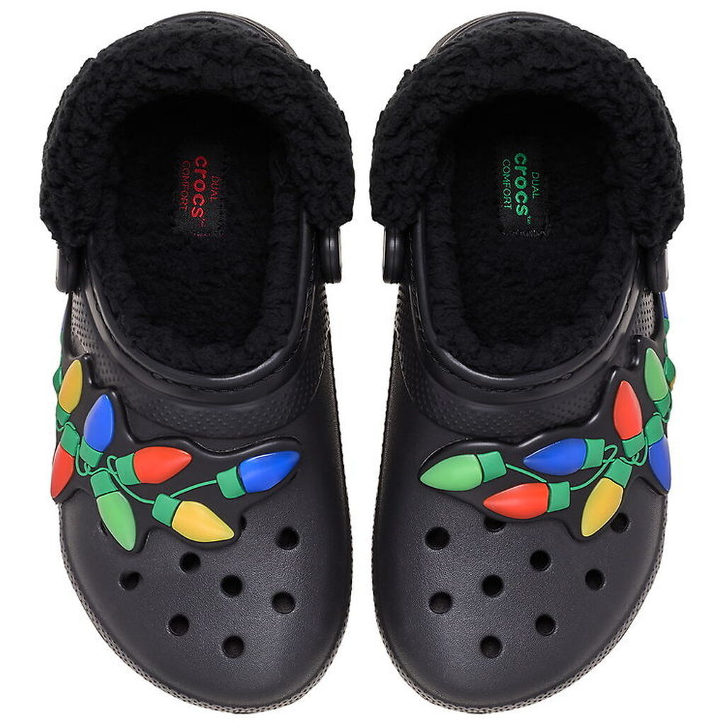Crocs Sandaler m. For/Lys - Holiday Lights CG - Sort/Multi