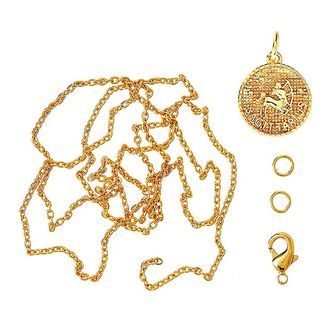 Me&My BOX Halskæde m. Stjernetegn - Skytte - Guldbelagt