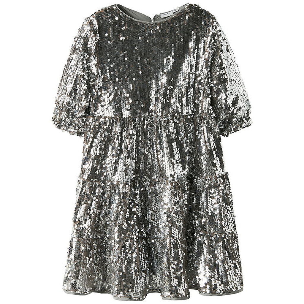 Name It Kjole - NkfRicing - Silver