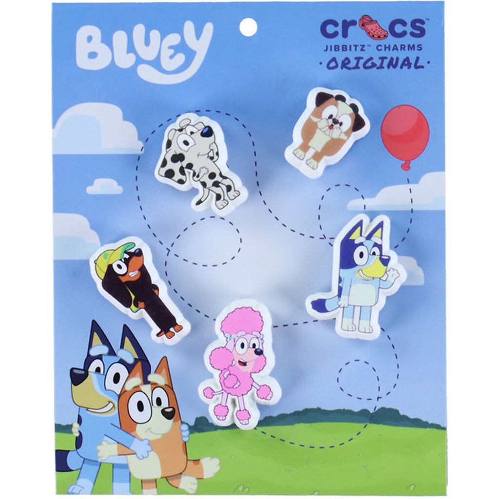 Crocs Vedhæng - Bluey - 5-pak