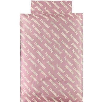 Hummel Sengetøj - Voksen - Lyserød m. Logo