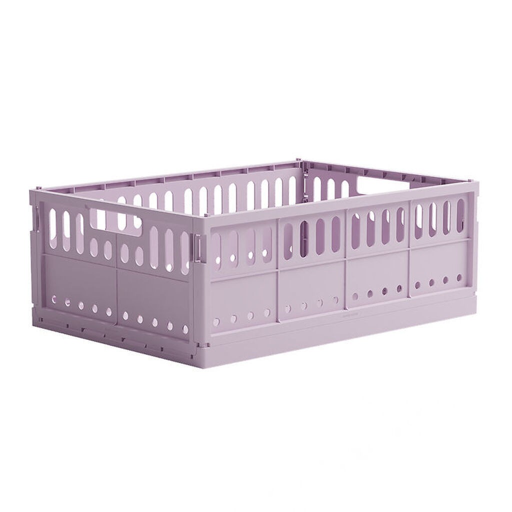 Made Crate Foldekasse - Maxi - 48x33x17,5 cm - Lilac