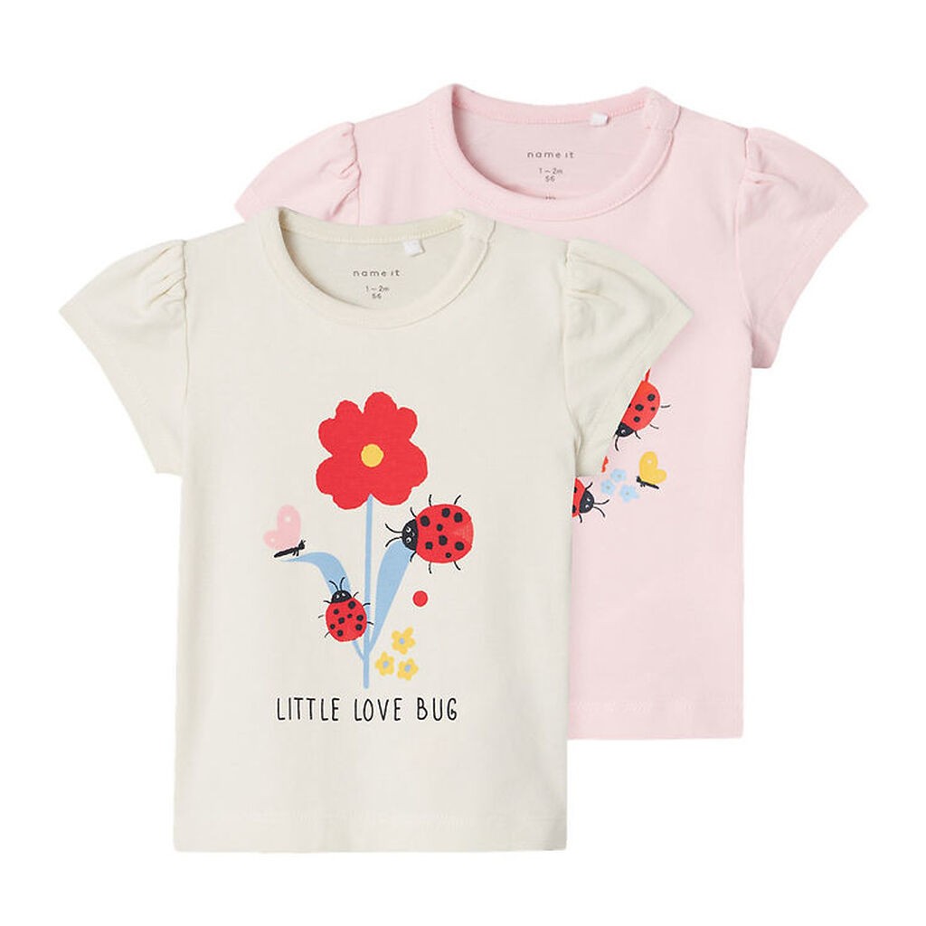 Name It T-shirt - NbfFossa - 2-pak - Jet Stream
