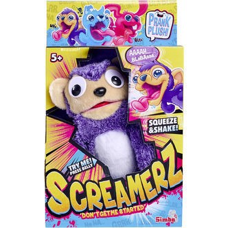ScreamerZ Monkey - 30 cm - Lilla