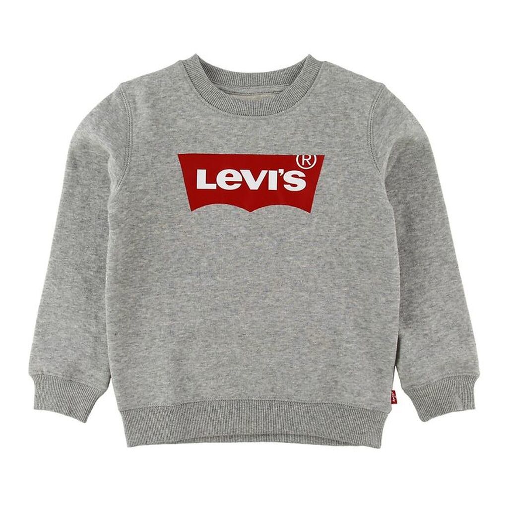 Levis Sweatshirt - Batwing Crew Neck - Gråmeleret