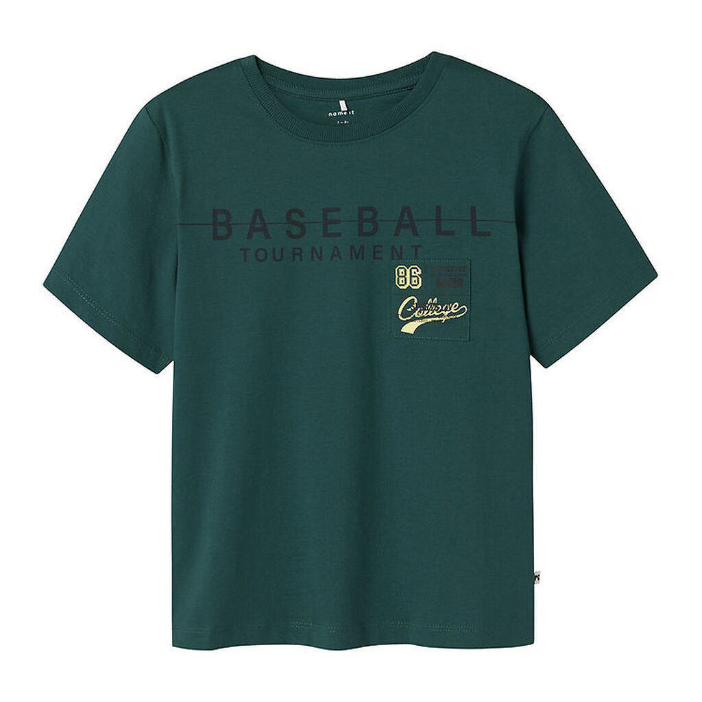 Name It T-shirt - NkmDennim - Forest Biome m. Print