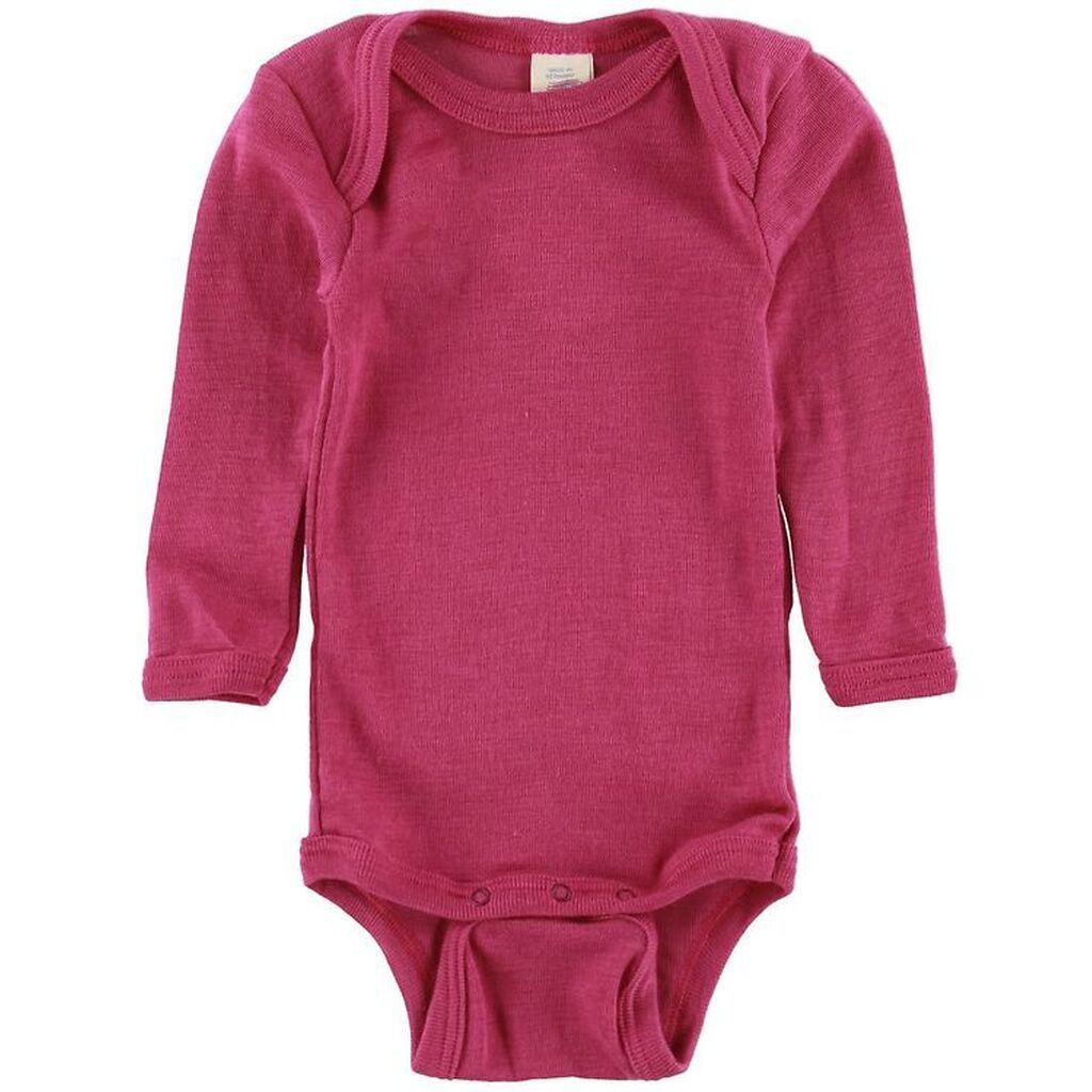 Engel Body l/æ - Uld/Silke - Raspberry
