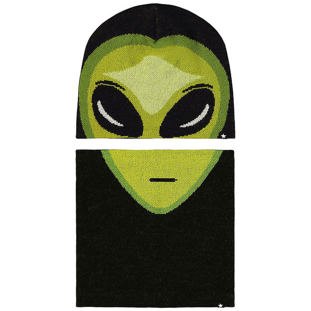 Molo Hue m. Tube - Kleo - Uld/Akryl - Alien Face