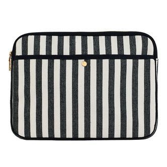 Fan Palm Sleeve - Strib - Cotton Stripe