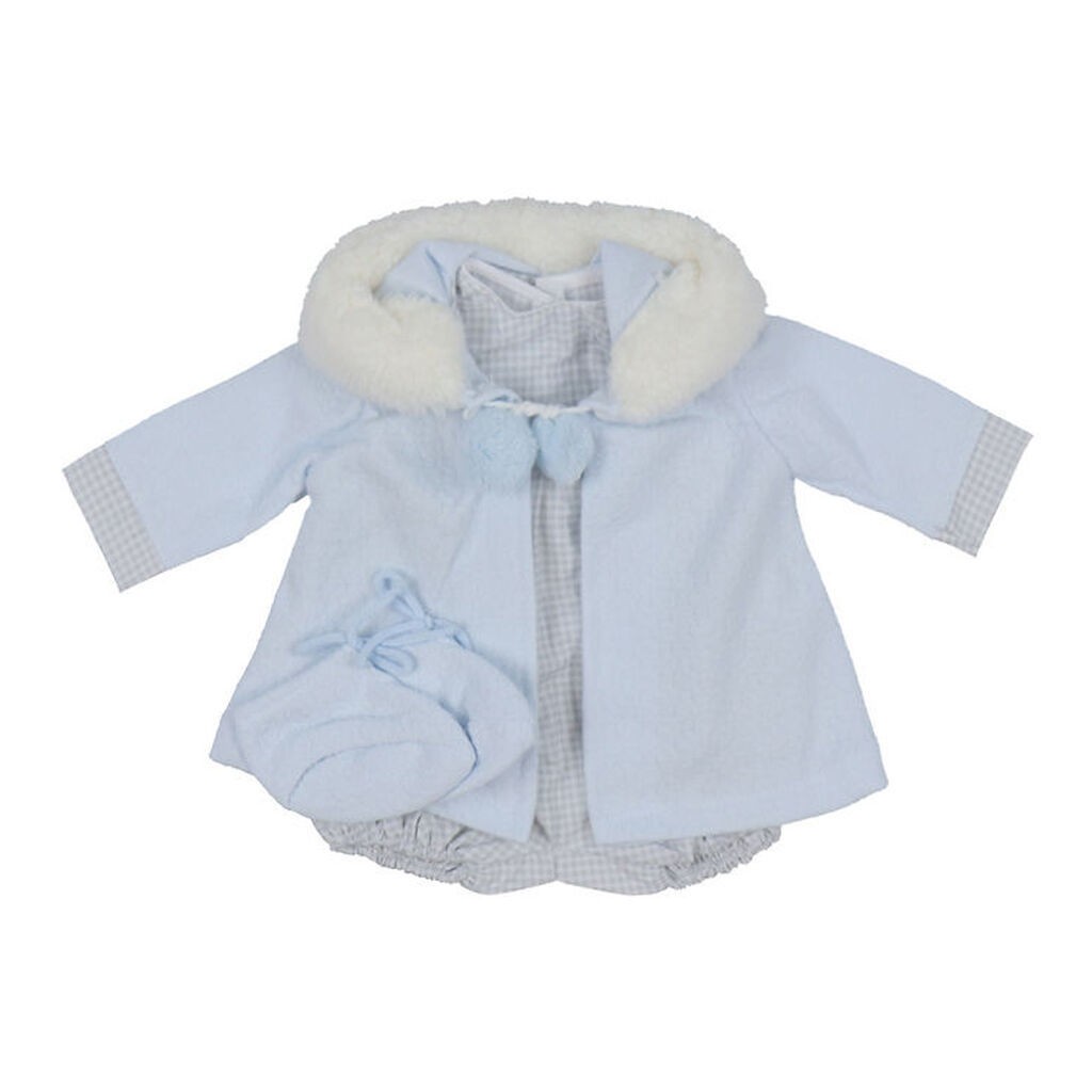 Asi Dukketøj - 46 cm - Leo - Blå