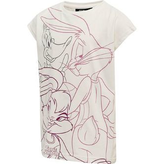 Hummel T-shirt - hmlSpace Jam Diez - Marchmallow