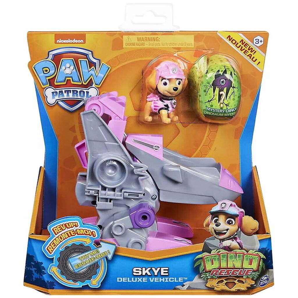 Paw Patrol Legetøjsbil - Dino Rescue - Skye