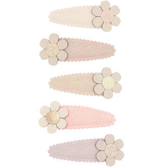 Mimi & Lula Hårspænder - 5-pak - 4 cm - Daisy Spring Magic