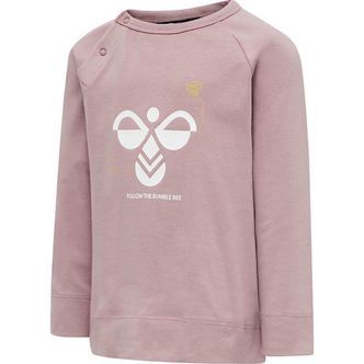 Hummel Bluse - hmlAlma - Rosa m. Logo