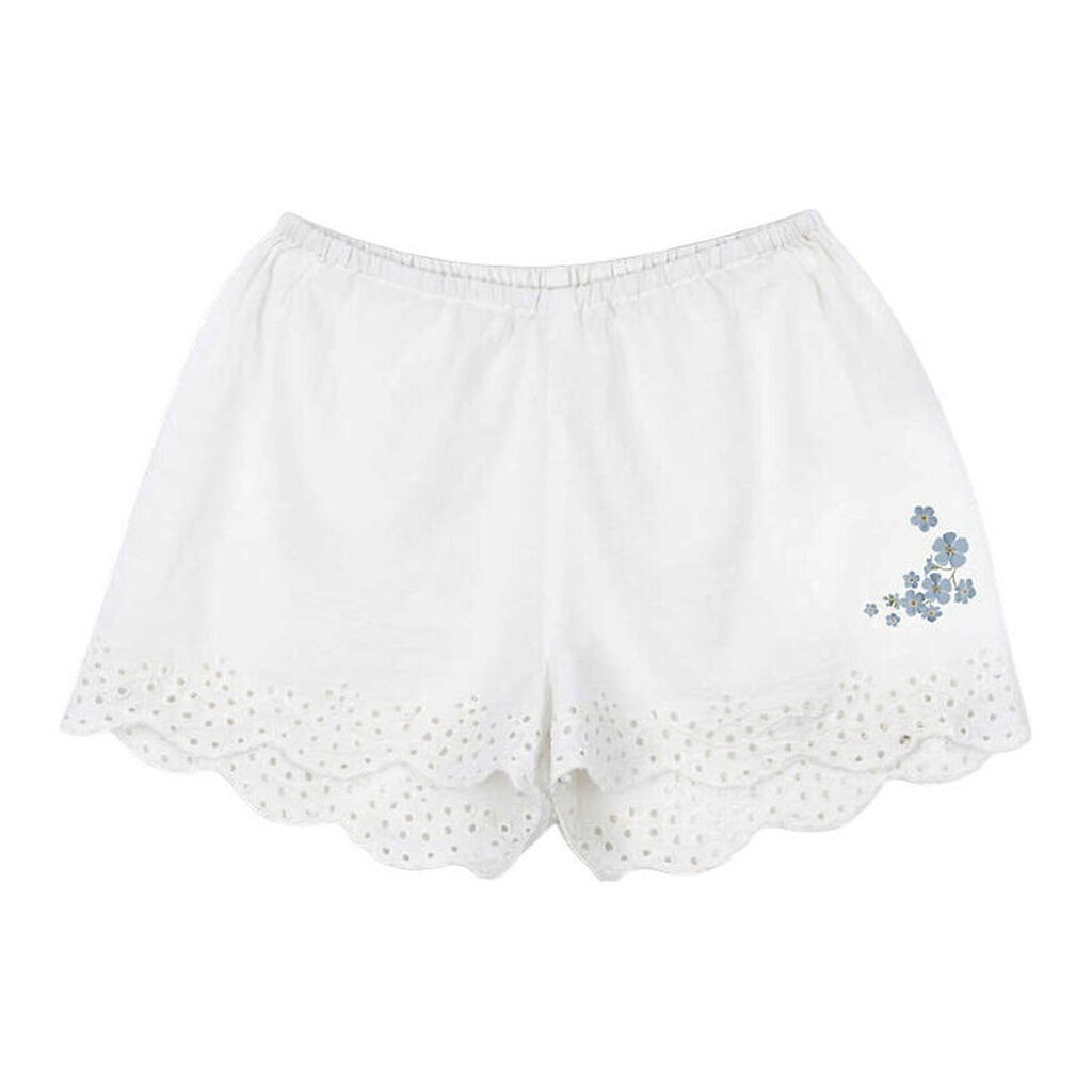 Konges Sløjd x Rosie H-W Shorts - Fiori - Optic White