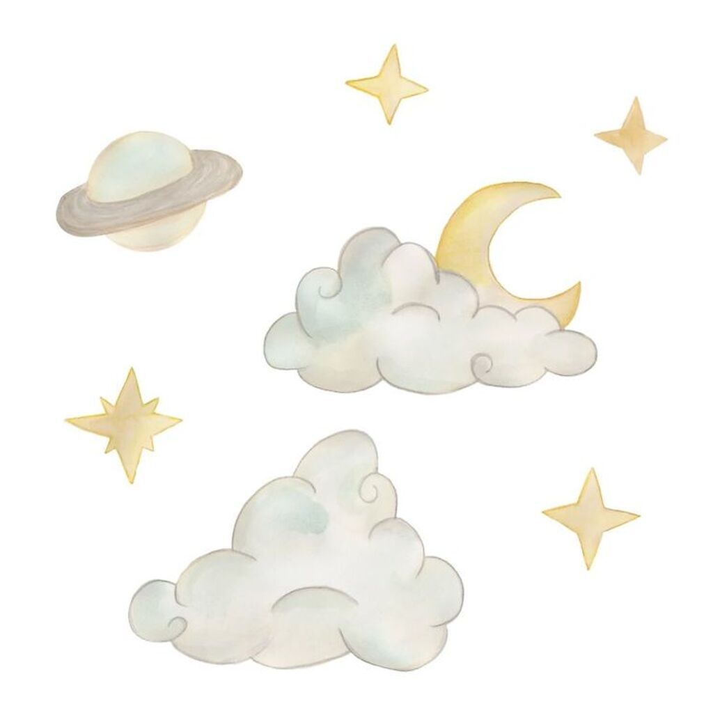 That's Mine Wallsticker - Wall Stories - Saturn Sky