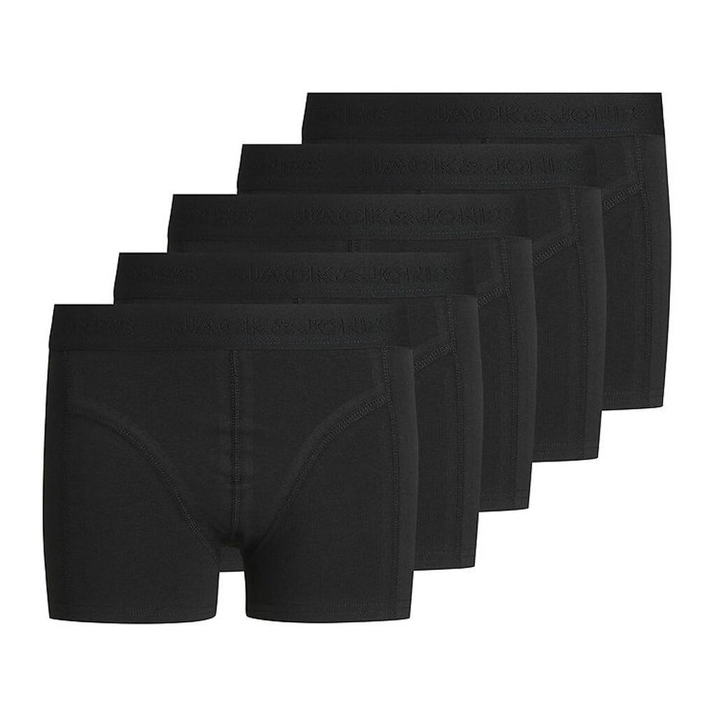 Jack & Jones Boxershorts - Jacsimple - 5-pak - Black/Black