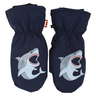 DYR-Cph Luffer m. Fleece - DYRPaw - Navy m. Hvidhaj