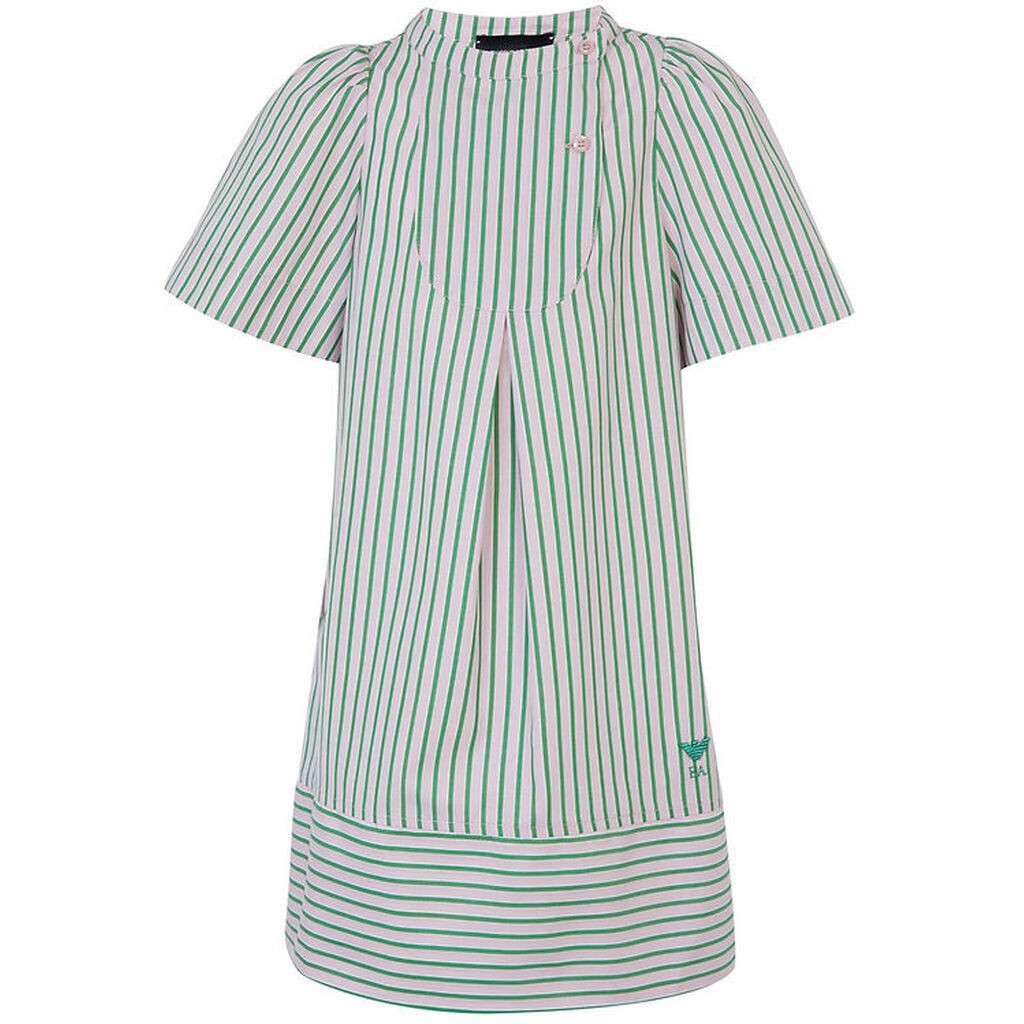 Emporio Armani Kjole - Rosa/Grønstribet