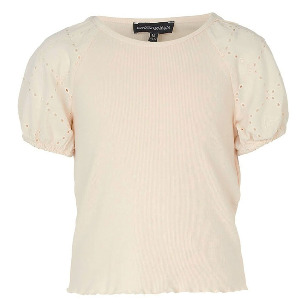 Emporio Armani T-shirt - Rib - Sandshell