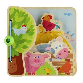 HABA Babybog - Bondegårdsdyr