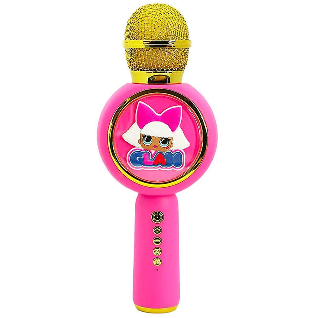 OTL Mikrofon - LED - Karaoke - LOL Surprise - Pink/Guld