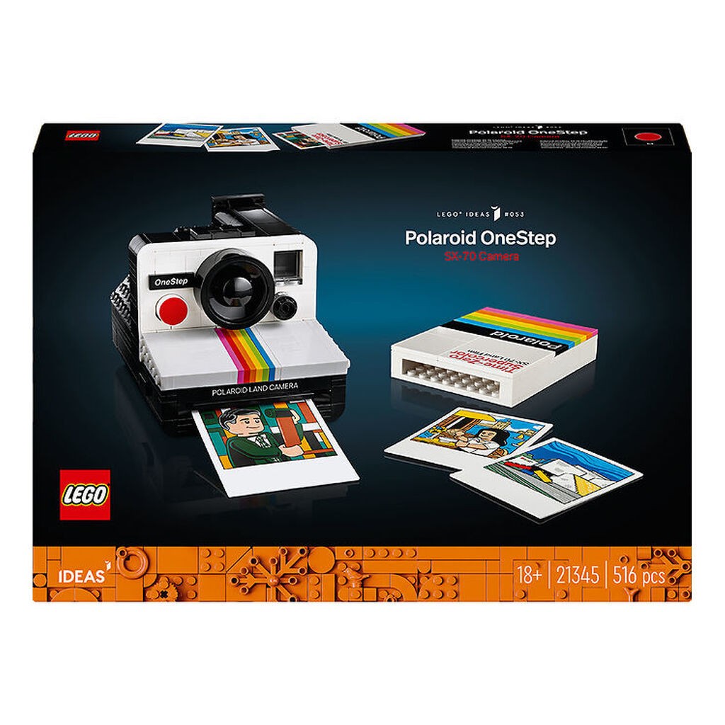 LEGOÂ® Ideas - Polaroid OneStep SX-70-kamera - 21345 - 516 Dele
