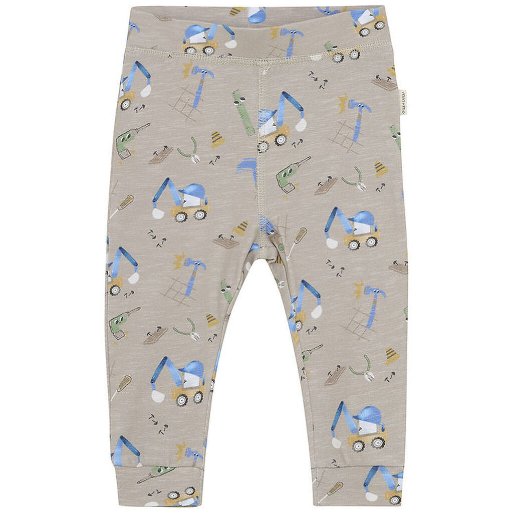 Minymo Bukser - Pure Cashmere m. Print