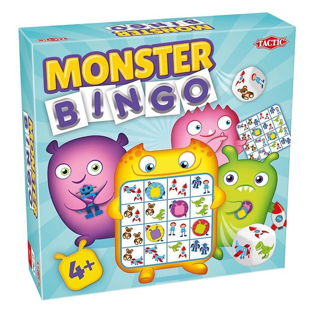 TACTIC Brætspil - Monster Bingo