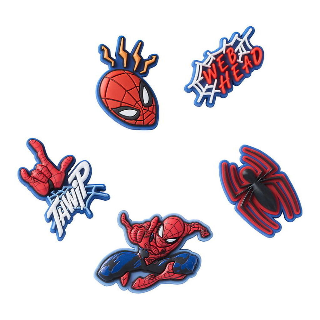 Crocs Vedhæng - Spiderman - 5-pak