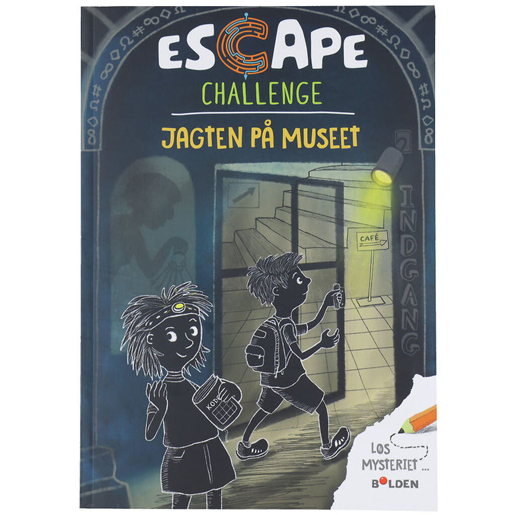Forlaget Bolden Opgavebog - Escape Challenge: Jagten På Museet