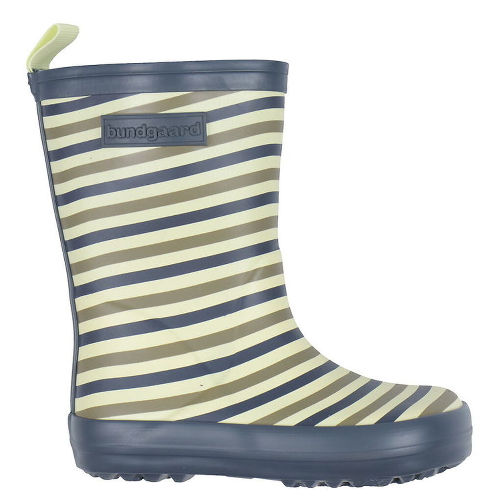 Bundgaard Gummistøvler - Charly High - Oceanic Stripe