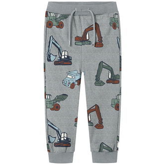 Name It Sweatpants - NmmNenean - Gråmeleret