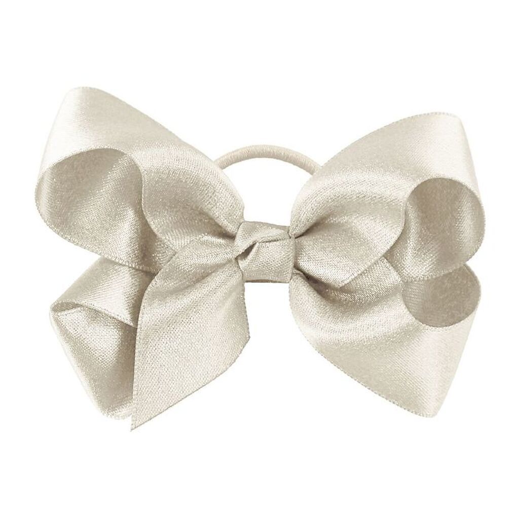 Little Wonders Hårelastik - Luana - 5 cm - Creme m. Glimmer