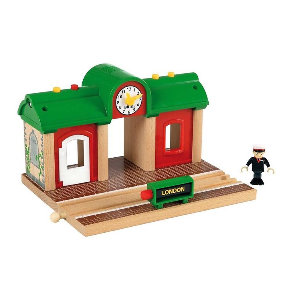 BRIO World Station m. Lydoptager 33578